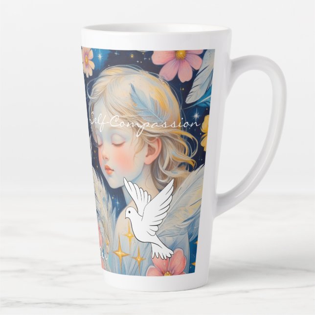 Latte Caneca de Café da Compaixão Pessoal (Direita)