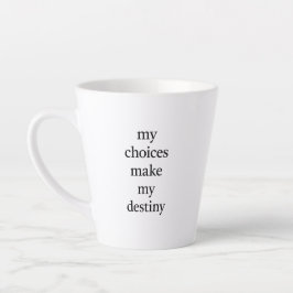 Latte Caneca de Café da Minha Destino