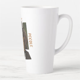 Latte Caneca de Café de Amor Amante de Cachorro 510ml Gr