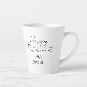 Latte Caneca de Café de Aposentadoria Personalizada, Fel