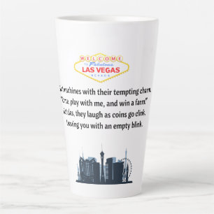 Latte Caneca de café de Las Vegas