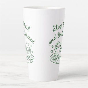Latte Caneca de Café de Rã Engraçada Presente