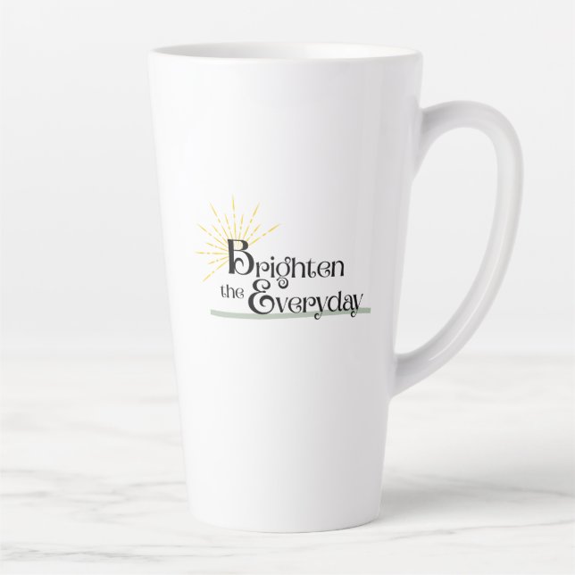 Latte Caneca de Café Diária Iluminada (Direita)
