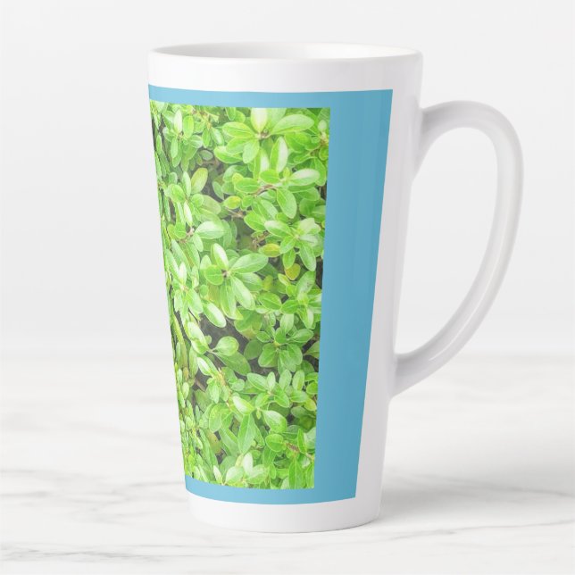 Latte Caneca de café em café (Direita)