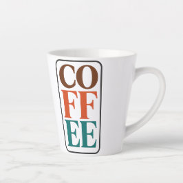 Latte Caneca de Café em Cerâmica Presente para Amantes
