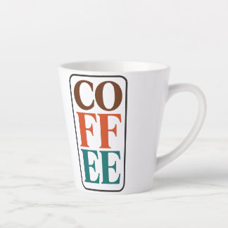 Latte Caneca de Café em Cerâmica Presente para Amantes