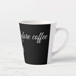 Latte Caneca de café engraçada ☕