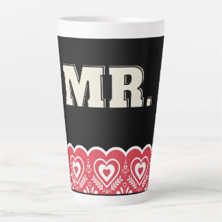 Latte Caneca de café grande