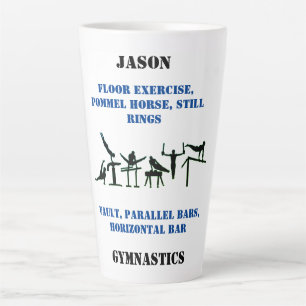 Latte Caneca de Café Masculino de Ginástica