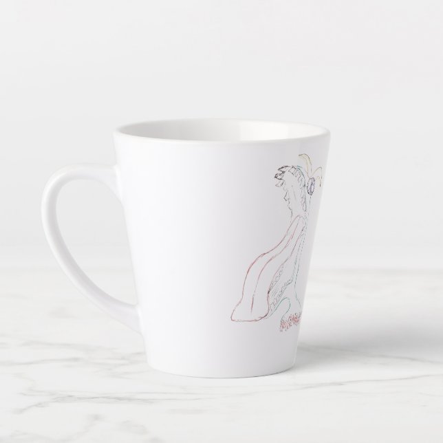 Latte Caneca de Café "Monday Feeling"  (Esquerda)