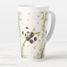 Latte Caneca de Café Panda Fofa