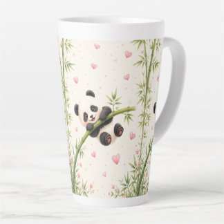 Latte Caneca de Café Panda Fofa