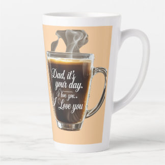 Latte Caneca de café para Pai