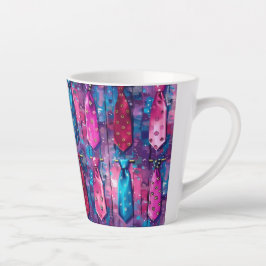 Latte Caneca de Café Pequena de Cerâmica Coleção de Grav
