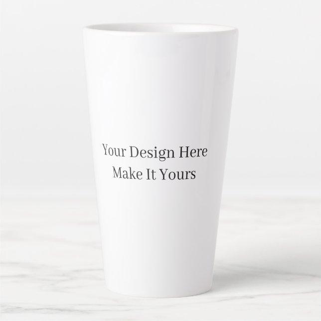Latte Caneca de Café Personalizada (Frente)