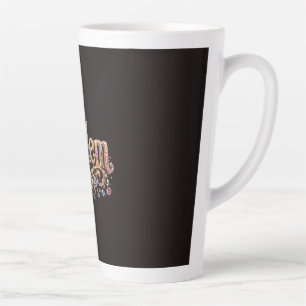 Latte Caneca de Café Personalizada Adam Crown