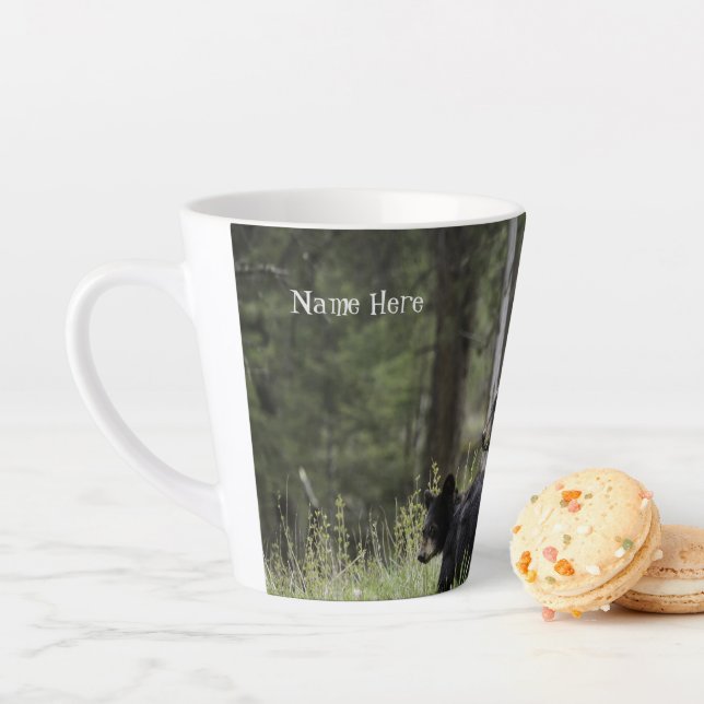 Latte Caneca de Café Personalizada da Mamãe e Filhote Ur (In Situ)