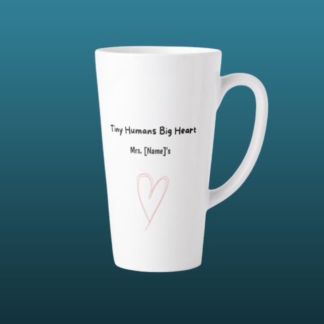 Latte Caneca de Café Personalizada para Professora de Pr (Criador carregado)
