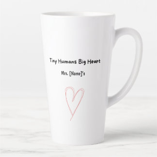 Latte Caneca de Café Personalizada para Professora de Pr