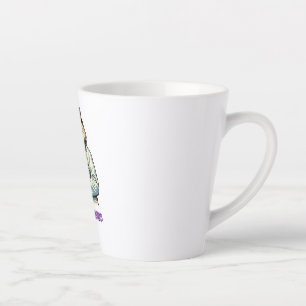 Latte Caneca de Café Personalizada para Veterinário de G