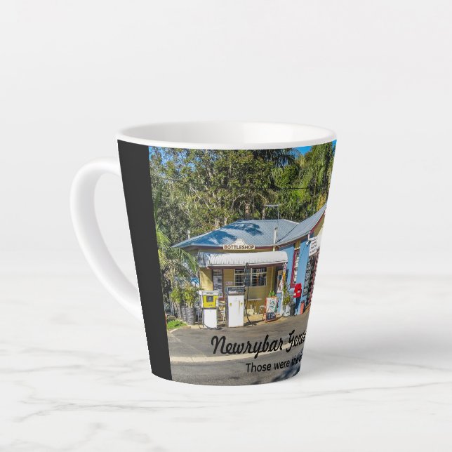 Latte Caneca de Café Retrô Newrybar General Store (Ângulo esquerdo)