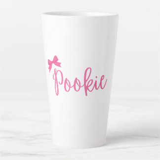 Latte Caneca de Café Rosa Fofa "Pookie"
