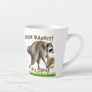 Latte Caneca de Café Seja um Amante de Livros Jimothy