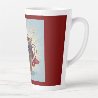 Latte Caneca de Café Superpoder da Mamãe