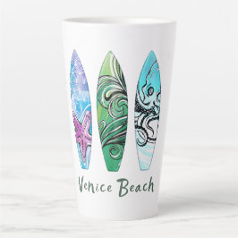 Latte Caneca de Café Venice Beach Califórnia Pranchas de