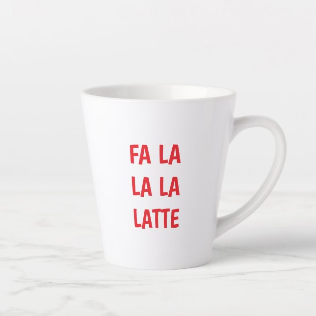 Latte Caneca de Natal para Café com Leite (Direita)
