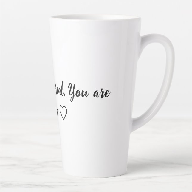 Latte Caneca lattee de café (Direita)