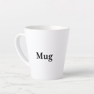 Latte Crie Sua Própria Caneca de Café Pequena Personaliz
