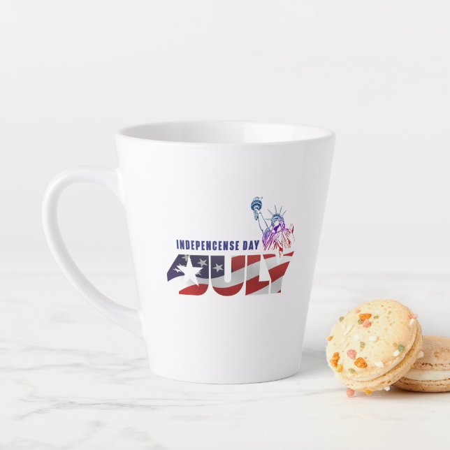 Latte Dia da Independência | Caneca de Café com Leite (In Situ)