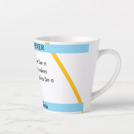 Latte Dia de os pais I Citar 5 caneca de café