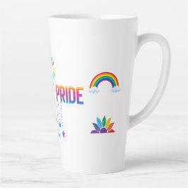 LATTE GOLPE MANHÃ ORGULHOSO DE ORGULHO CANECA DE CAFÉ CO
