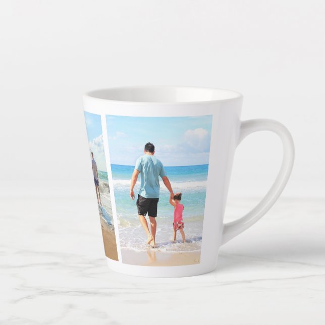 Latte Personalize Sua Própria Caneca de Café com Colagem (Direita)