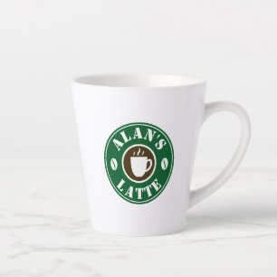 Latte Presente personalizado de caneca de café com logo