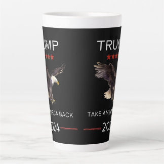 Latte Trump 2024 - Presente de caneca de café latta do A