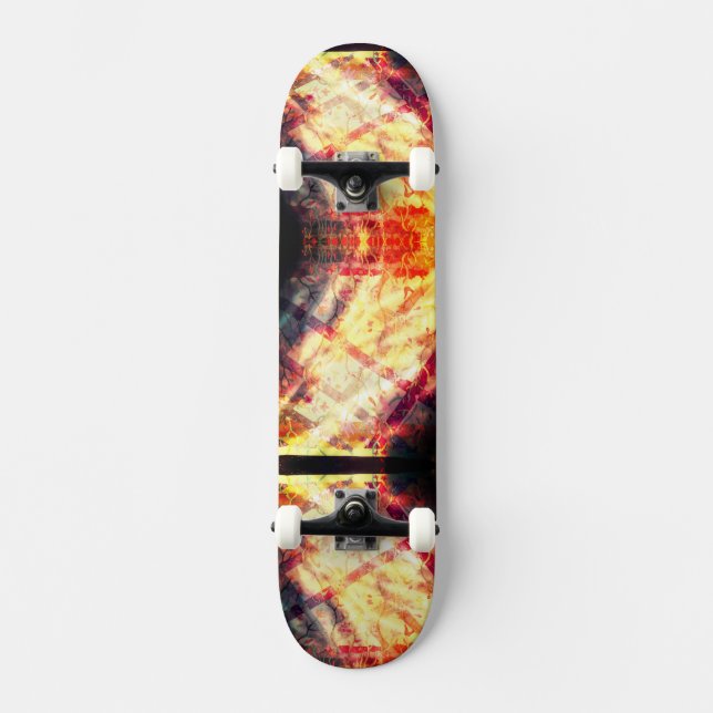 Lattice Fire Skateboard (Frente)