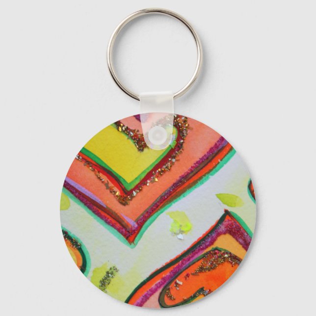 Laugh Hearts Chaveiro (Frente)