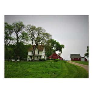 "Laura Ingalls Wilder Farmstead" Foto Impressão