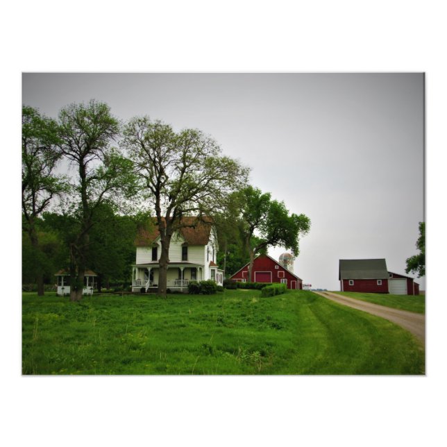 "Laura Ingalls Wilder Farmstead" Foto Impressão (Frente)
