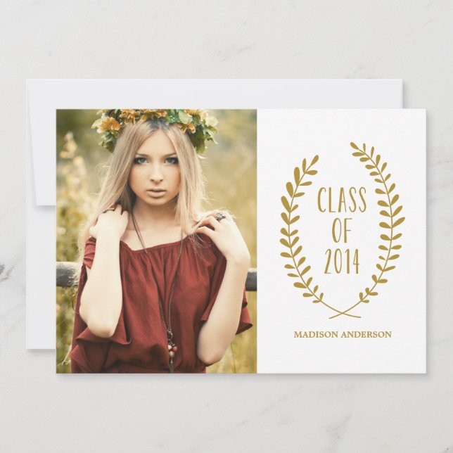 Laurels | Convite à Festa de formatura 2014 (Frente)