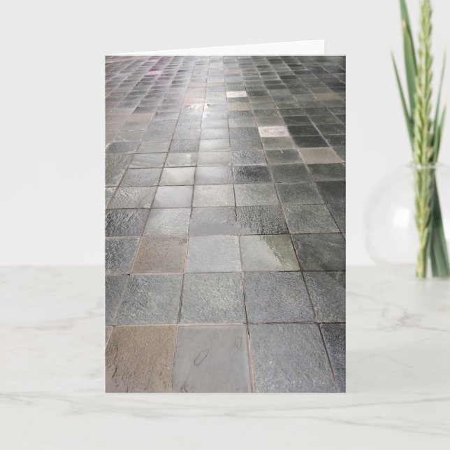 Lava-chuva, cartão (Frente)