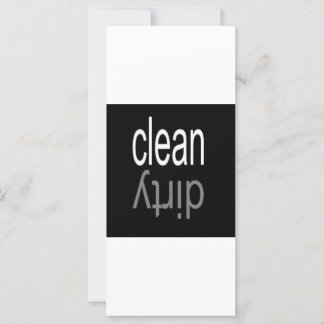 Lava-louça limpa/suja