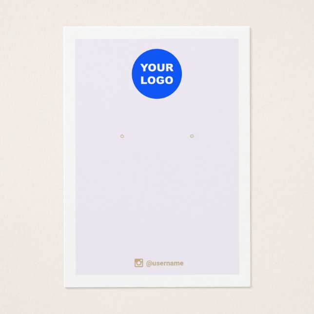 Lavanda Adicionar logotipo Rocando exibição Mídia  (Frente)