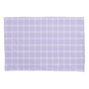 Lavanda adorável, grande maleta de Xadrez