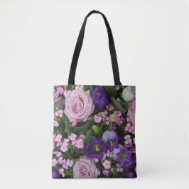 Lavanda Bloom Floral Tote Bag