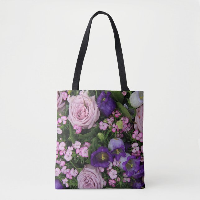 Lavanda Bloom Floral Tote Bag (Frente)