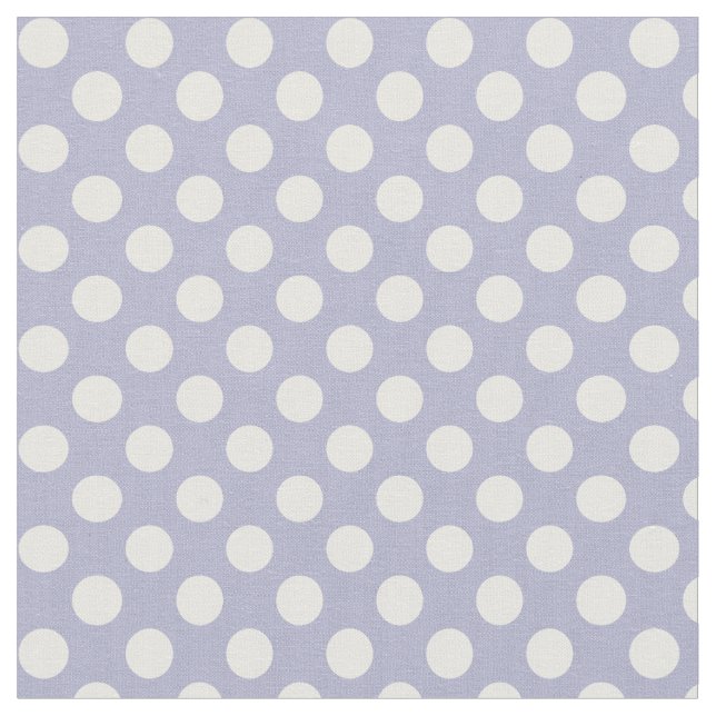 Lavanda com tecido branco das bolinhas (Detalhe)